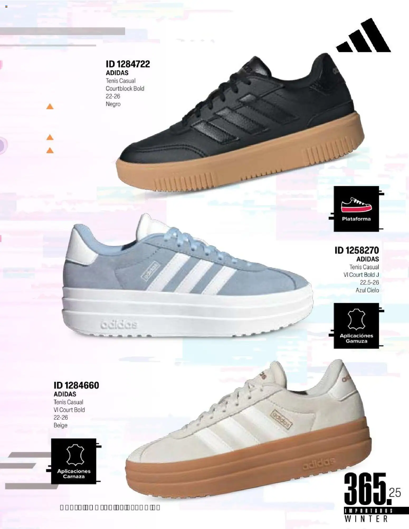 Nuevas ofertas de Price Shoes válidas en toda la República Mexicana desde el 11.11.2025. ¡Encuentra las mejores ofertas en Price Shoes catálogo Importados Winter 2025  ! | Página: 365 | Productos: Tenis, Gamuza
