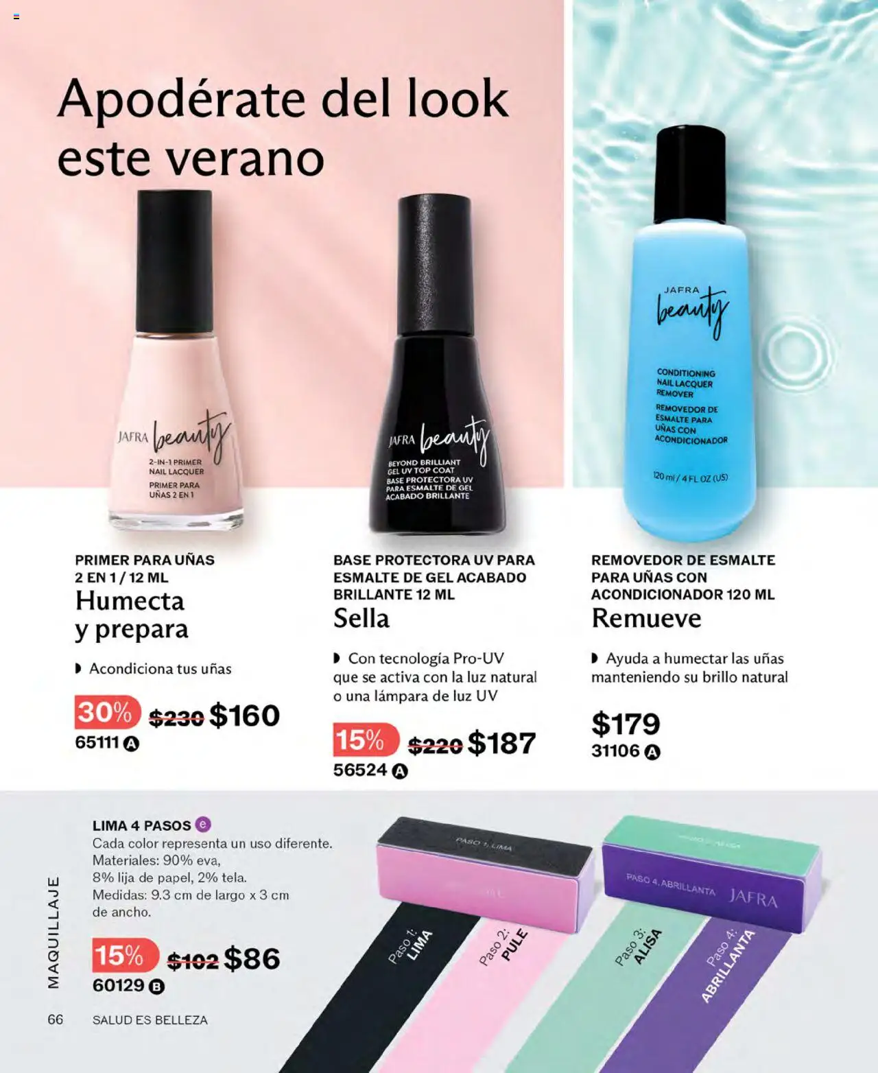 Nuevas ofertas de JAFRA válidas en toda la República Mexicana desde el 01.07.2025. ¡Encuentra las mejores ofertas en JAFRA catálogo! | Página: 66