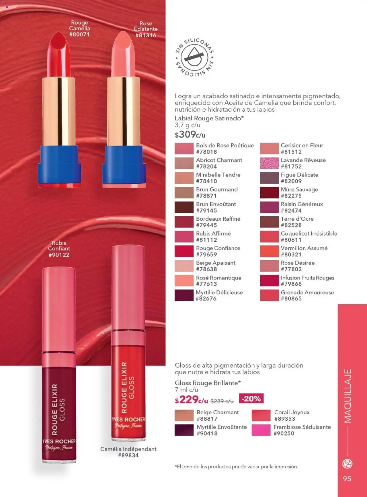 Nuevas ofertas de Yves Rocher válidas en toda la República Mexicana desde el 28.10.2025. ¡Encuentra las mejores ofertas en Yves Rocher - Campaña 15 2025! | Página: 97 | Productos: Aceite, Maquillaje