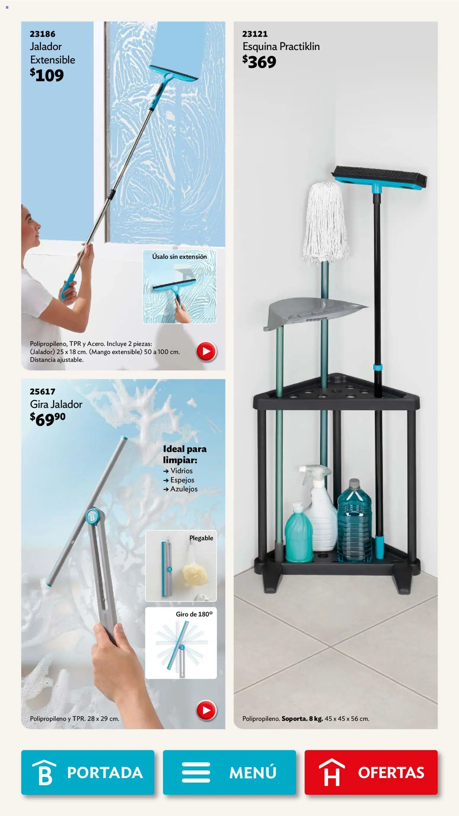 Nuevas ofertas de Betterware válidas en toda la República Mexicana desde el 05.01.2026. ¡Encuentra las mejores ofertas en Betterware campaña 1 2026! | Página: 95 | Productos: Extensión, Mango