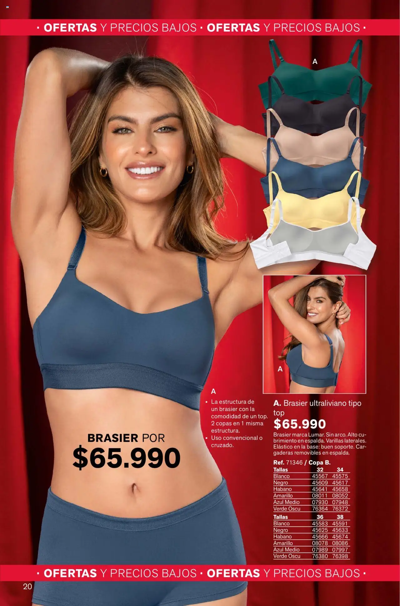 Leonisa revista - valida desde el 15.07.2025 | Página: 20 | Productos: Brasier