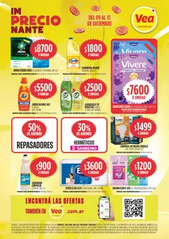 Vista previa Vea ofertas válido desde el 09.12.2025 | Página: 8 | Productos: Lavandina, Lámpara, Jabón líquido, Limón
