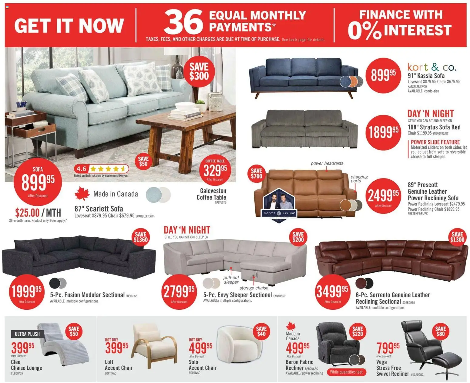 The Brick flyer valid from 28.10.2025 | Page: 6 | Products: Coffee table, Table, Chair, Coffee