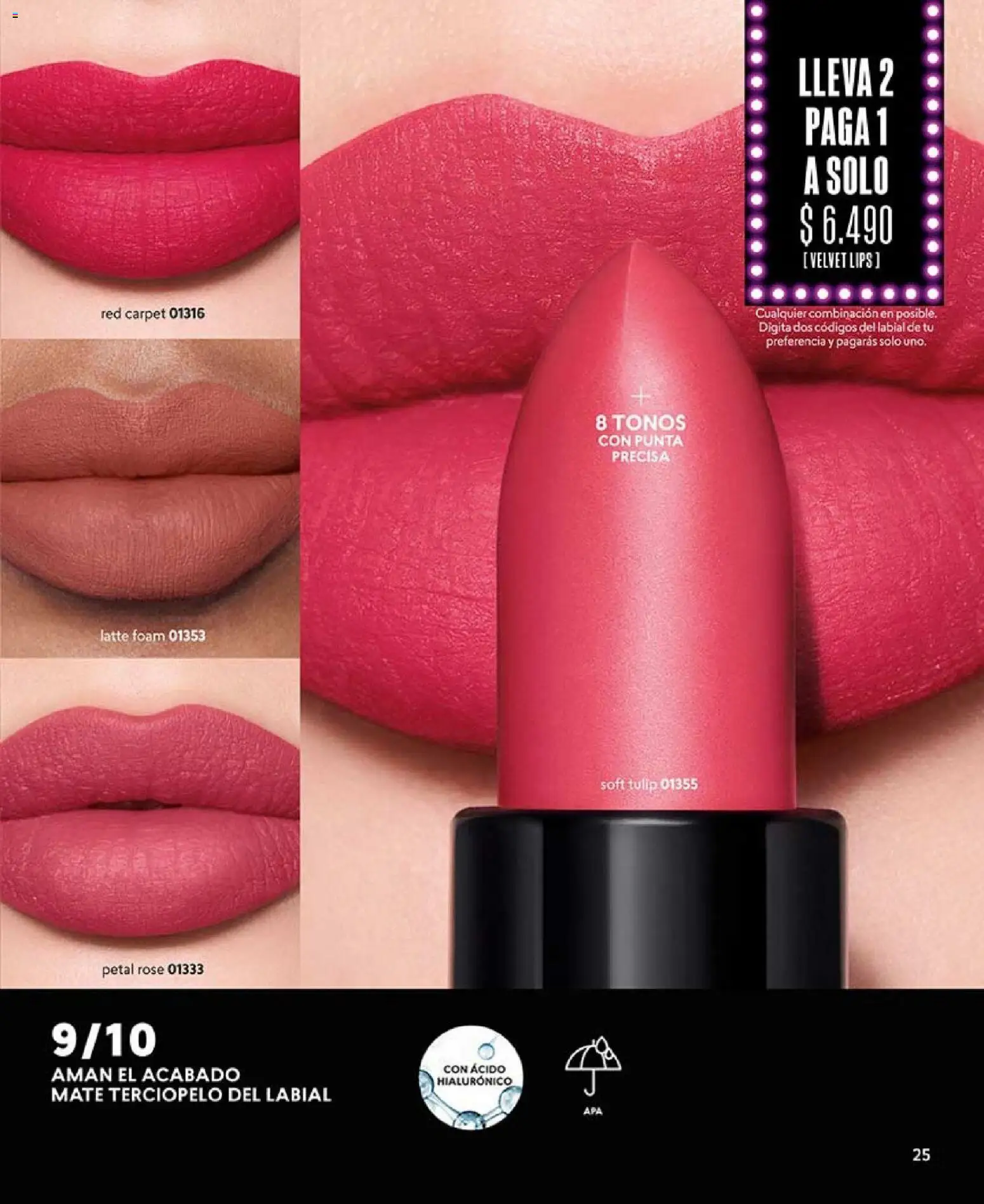 Catálogo CyZone Campaña 2 │ válido desde el 16.01.2026 | Página: 25 | Productos: Mate, Labial