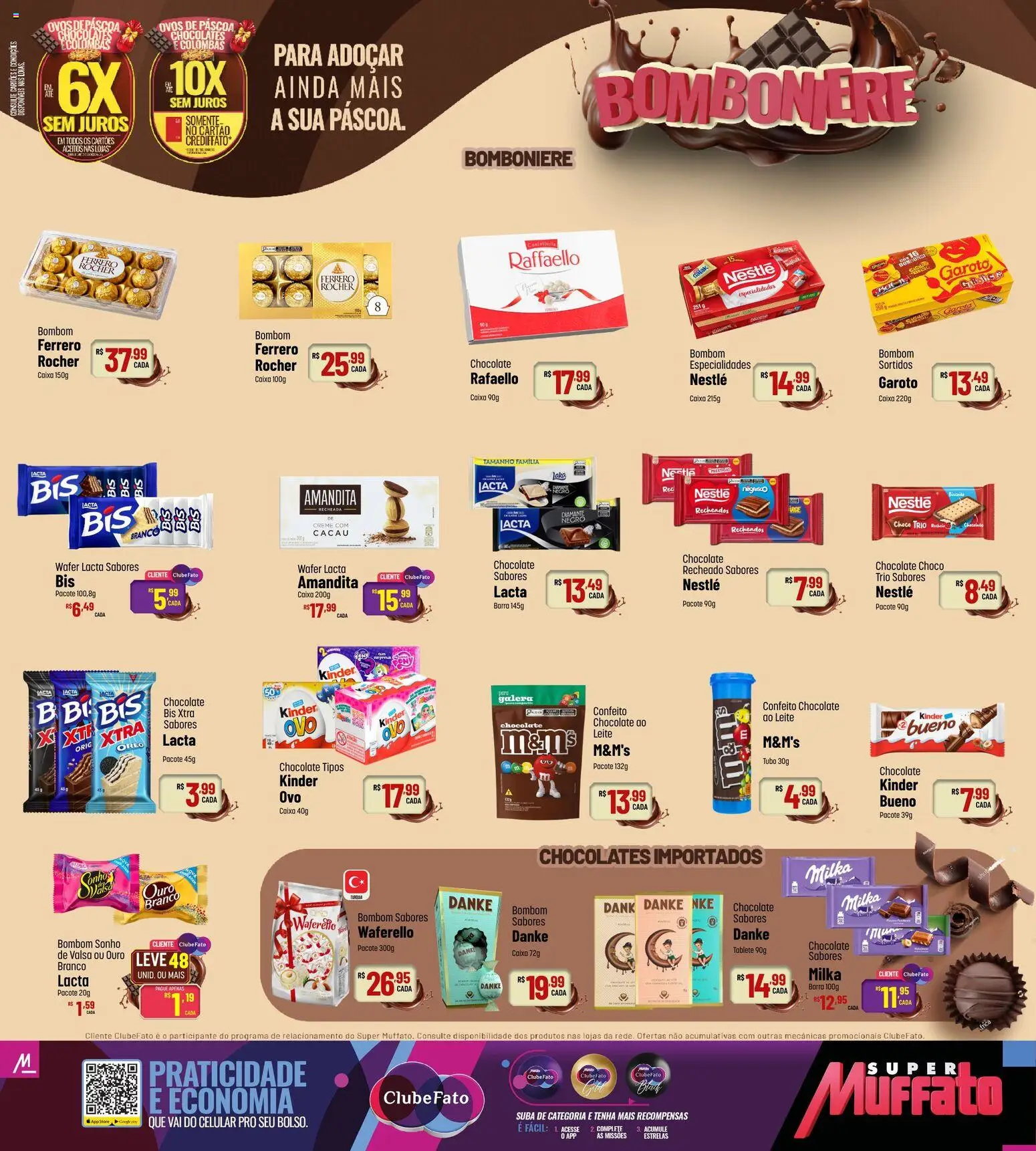 Super Muffato Folheto - válido de 05.03.2026 | Página: 4 | Produtos: Celular, Leite, Chocolate, Creme