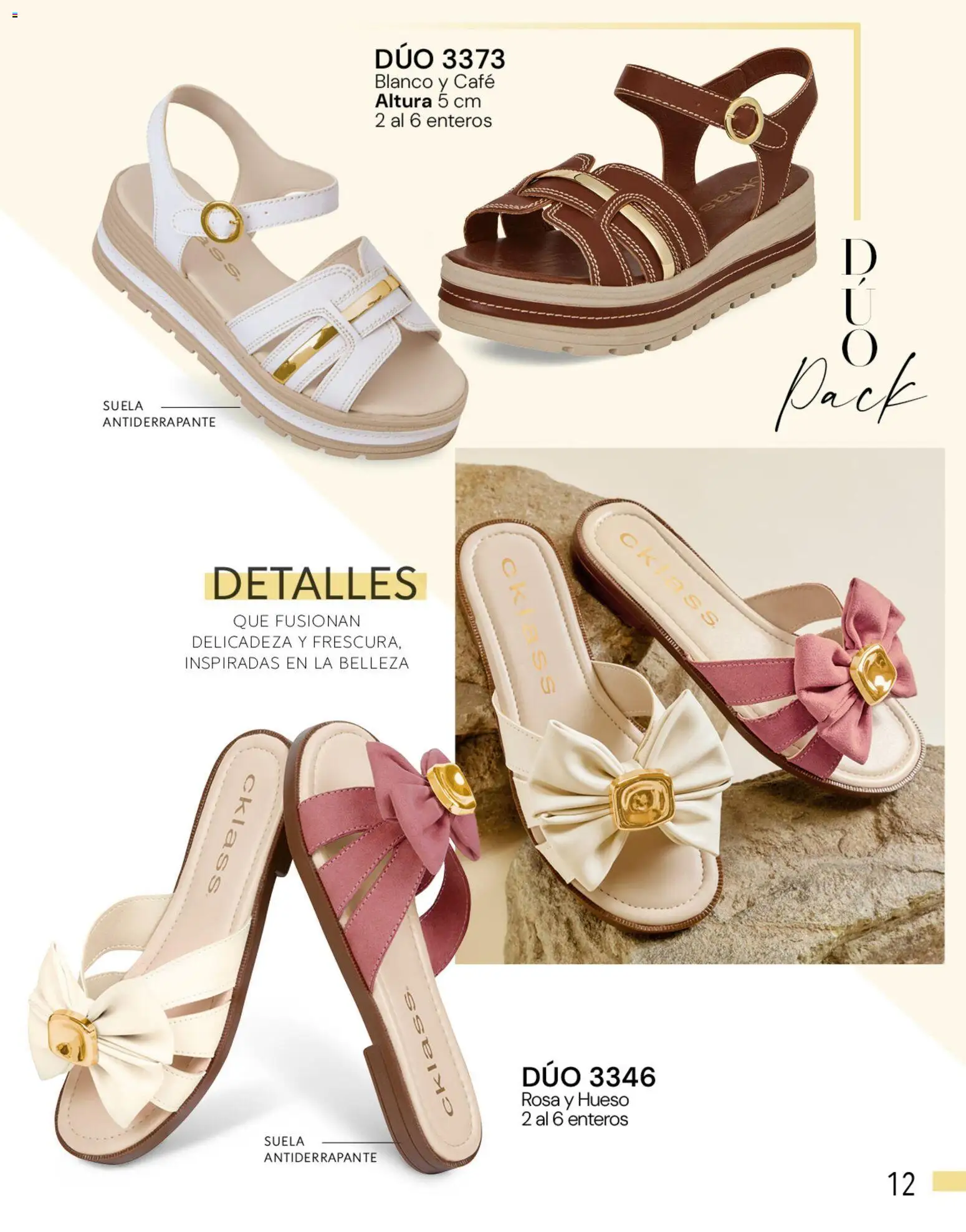 Nuevas ofertas de Cklass válidas en toda la República Mexicana desde el 05.03.2026. ¡Encuentra las mejores ofertas en Cklass catálogo Complemento Verano Calzado! | Página: 13 | Productos: Café