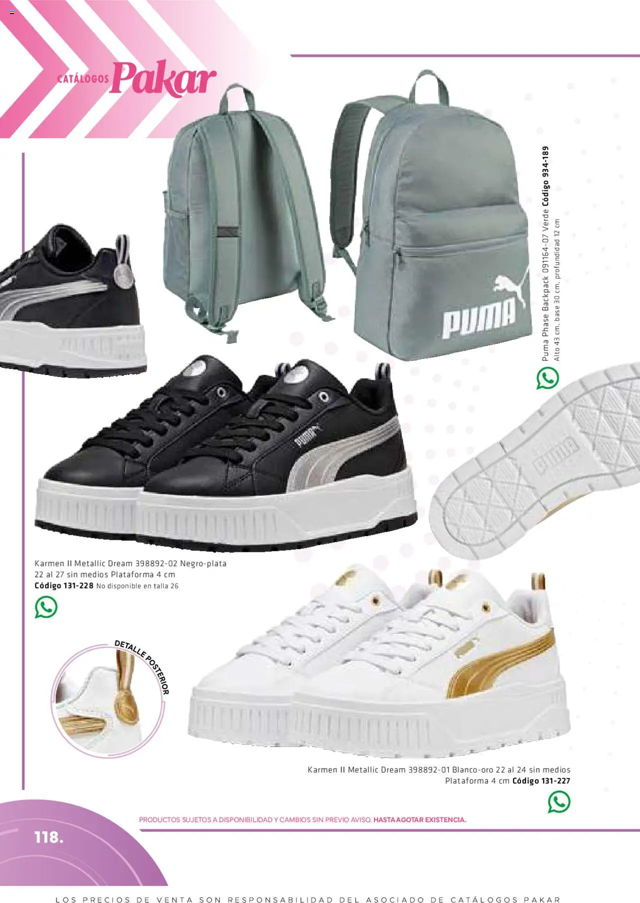 Nuevas ofertas de SC Pakar válidas en toda la República Mexicana desde el 06.03.2025. ¡Encuentra las mejores ofertas en SC Pakar catálogo Women! | Página: 118