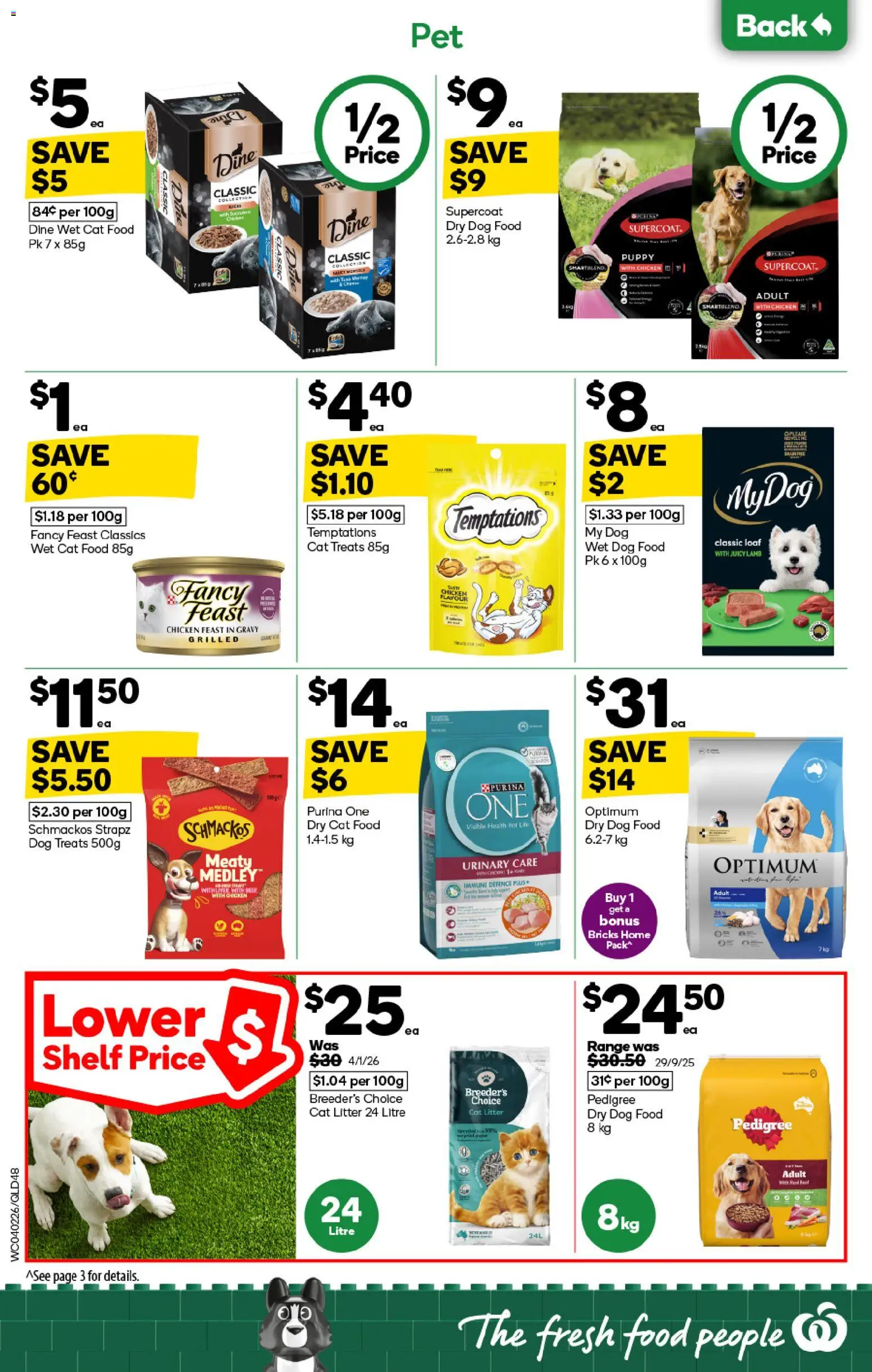 Woolworths catalogue - valid from 04.02.2026 | Page: 48 | Products: Shelf, Chicken, Lamb, Dog food