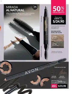 Vista previa de folleto Avon - Ciclo 19 de la Avon válido desde 01.12.2025 | Página: 50 | Productos: Delineador