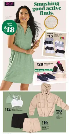 Preview of Active seamless sports bra, Assorted, S-2X, #1648977 from shop Giant Tiger valid from 22.04.2026 | Page: 14