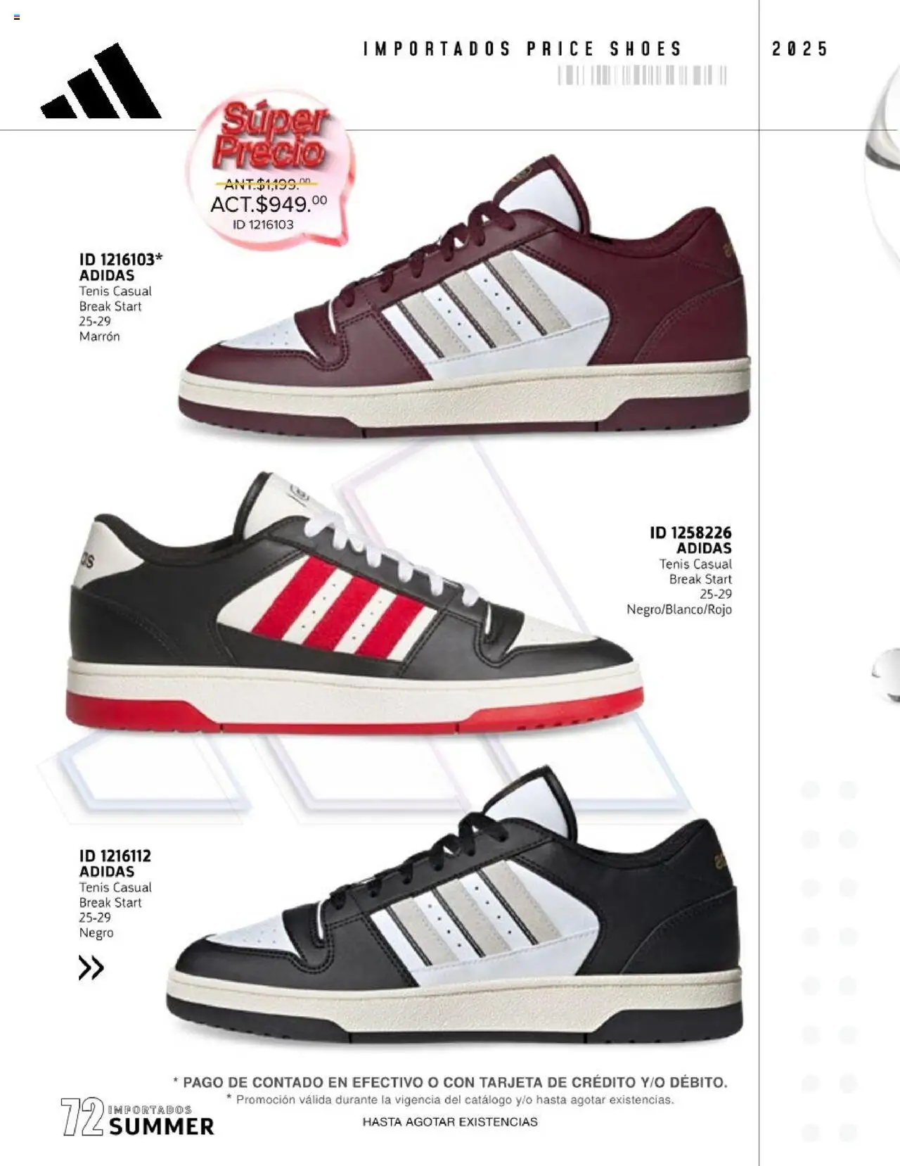 Nuevas ofertas de Price Shoes válidas en toda la República Mexicana desde el 16.05.2025. ¡Encuentra las mejores ofertas en Price Shoes catálogo ! | Página: 72 | Productos: Tenis