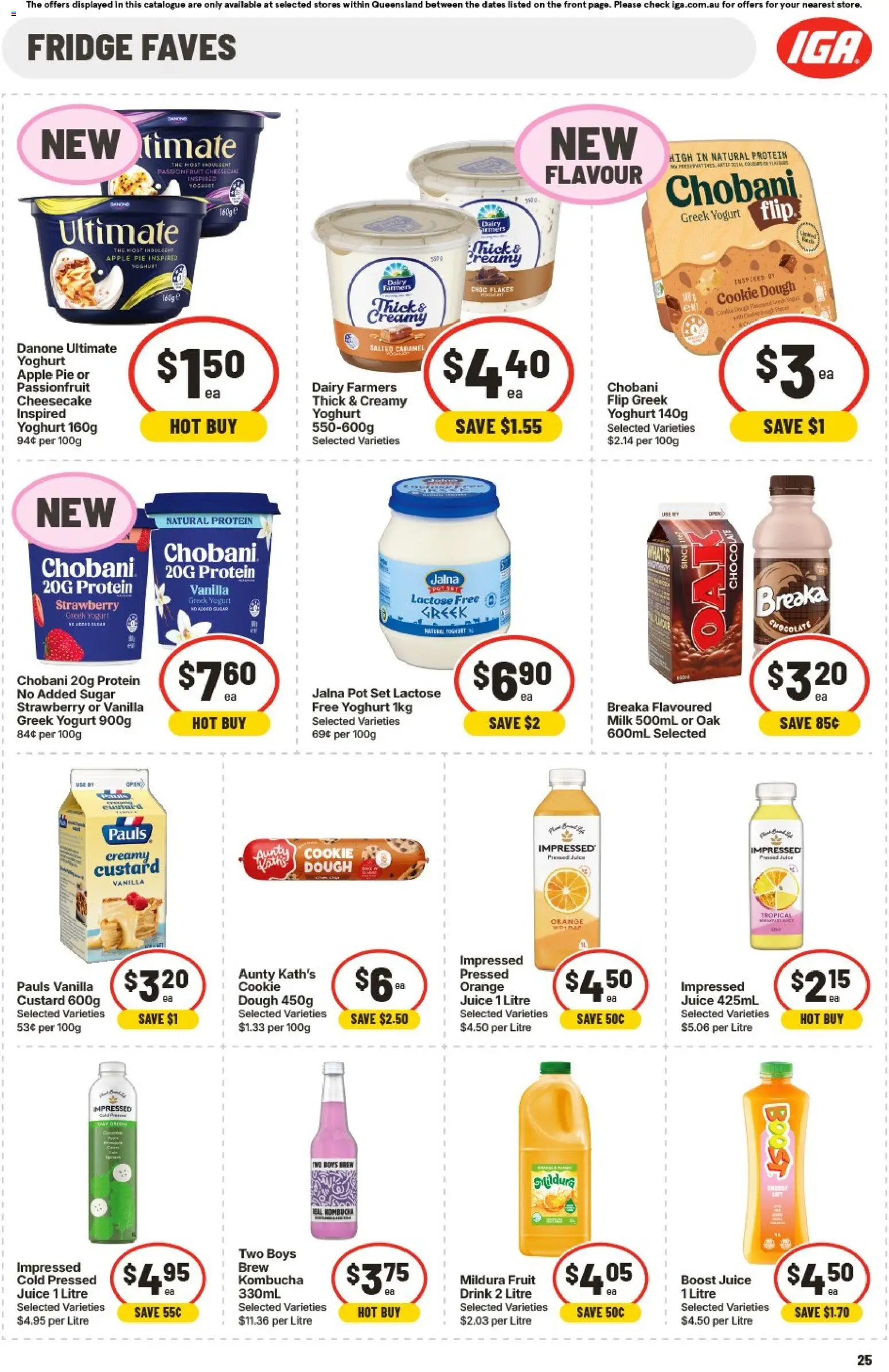 IGA catalogue - valid from 15.04.2026 | Page: 24 | Products: Flour, Honey, Sugar, Bakery