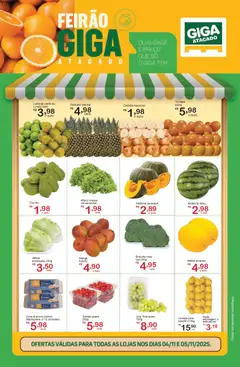 GIGA Atacado - Ofertas Feirão  - Pré-Visualização do folheto da loja GIGA Atacado, válido de 04.11.2025