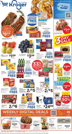 Preview of Kroger weekly ads valid from 03.12.2025