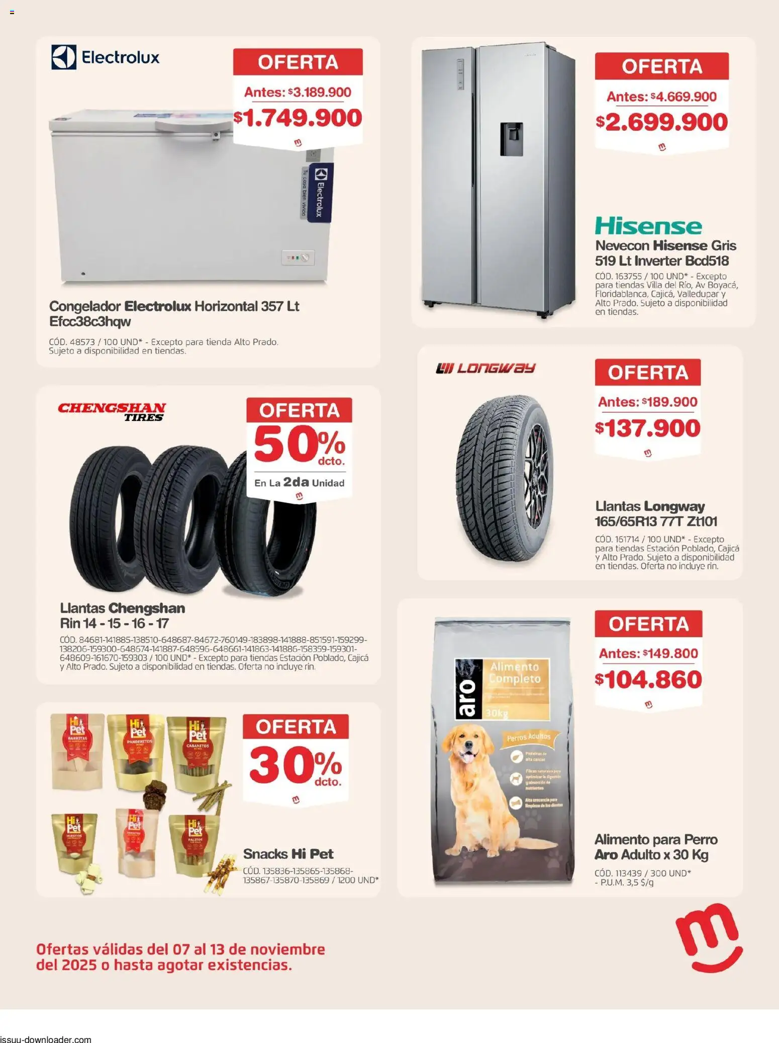 Makro revista - valida desde el 07.11.2025 | Página: 24 | Productos: Congelador