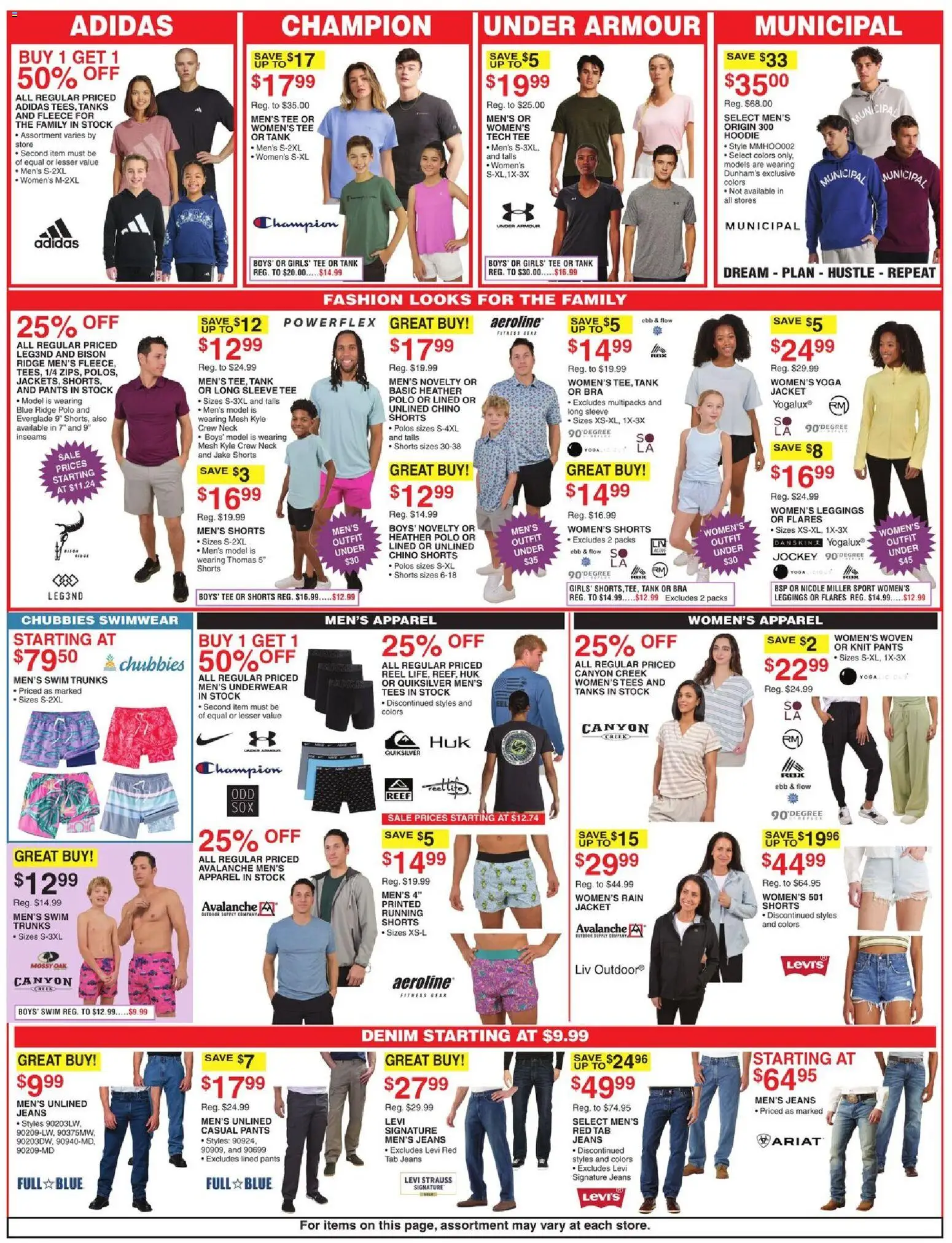 Dunham's Sports Weekly Ad - valid from 14.03.2026 | Page: 5 | Products: Ridge, Shorts, Underwear, Bra
