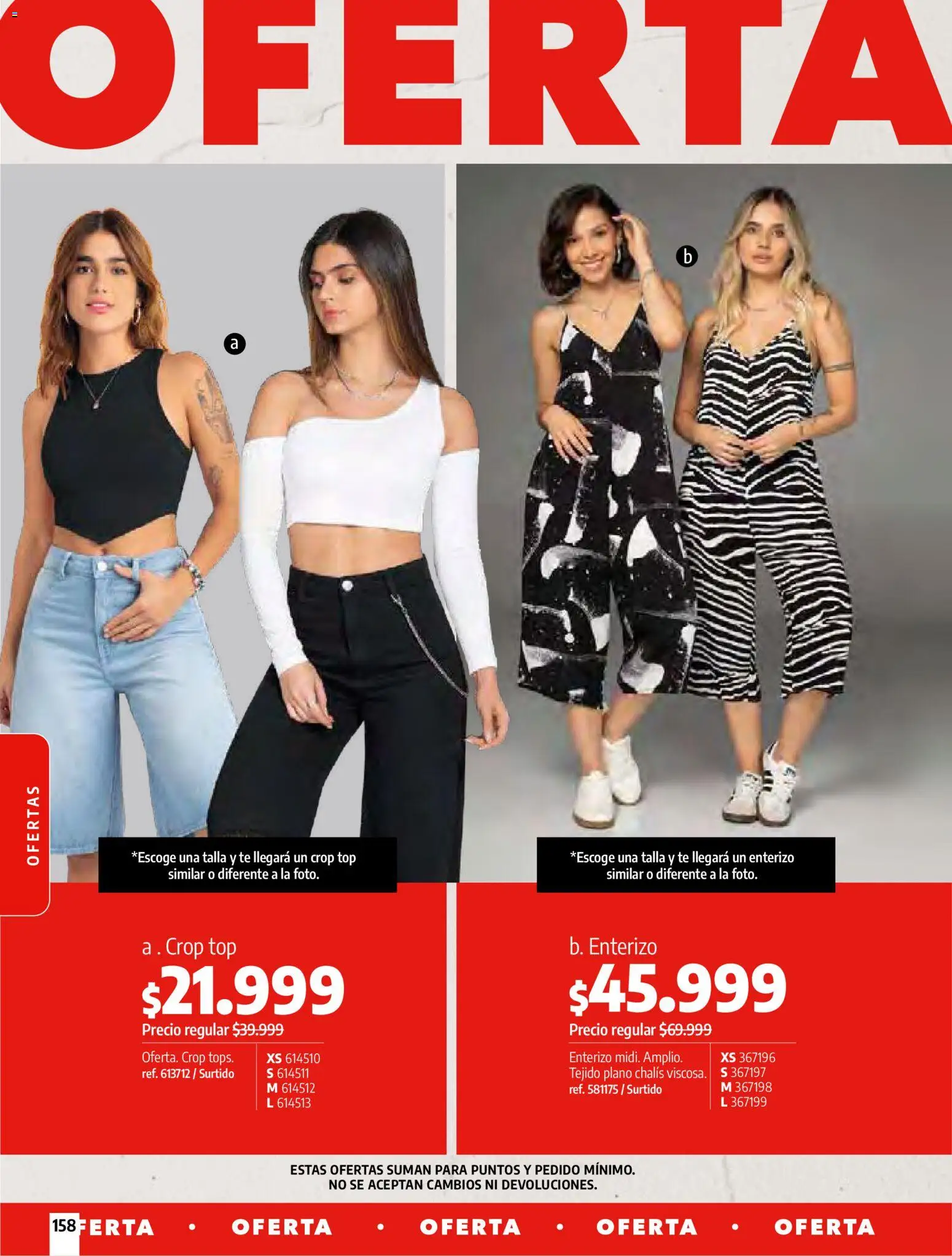 Pacifika revista - valida desde el 01.03.2026 | Página: 160 | Productos: Té, Top, Enterizo