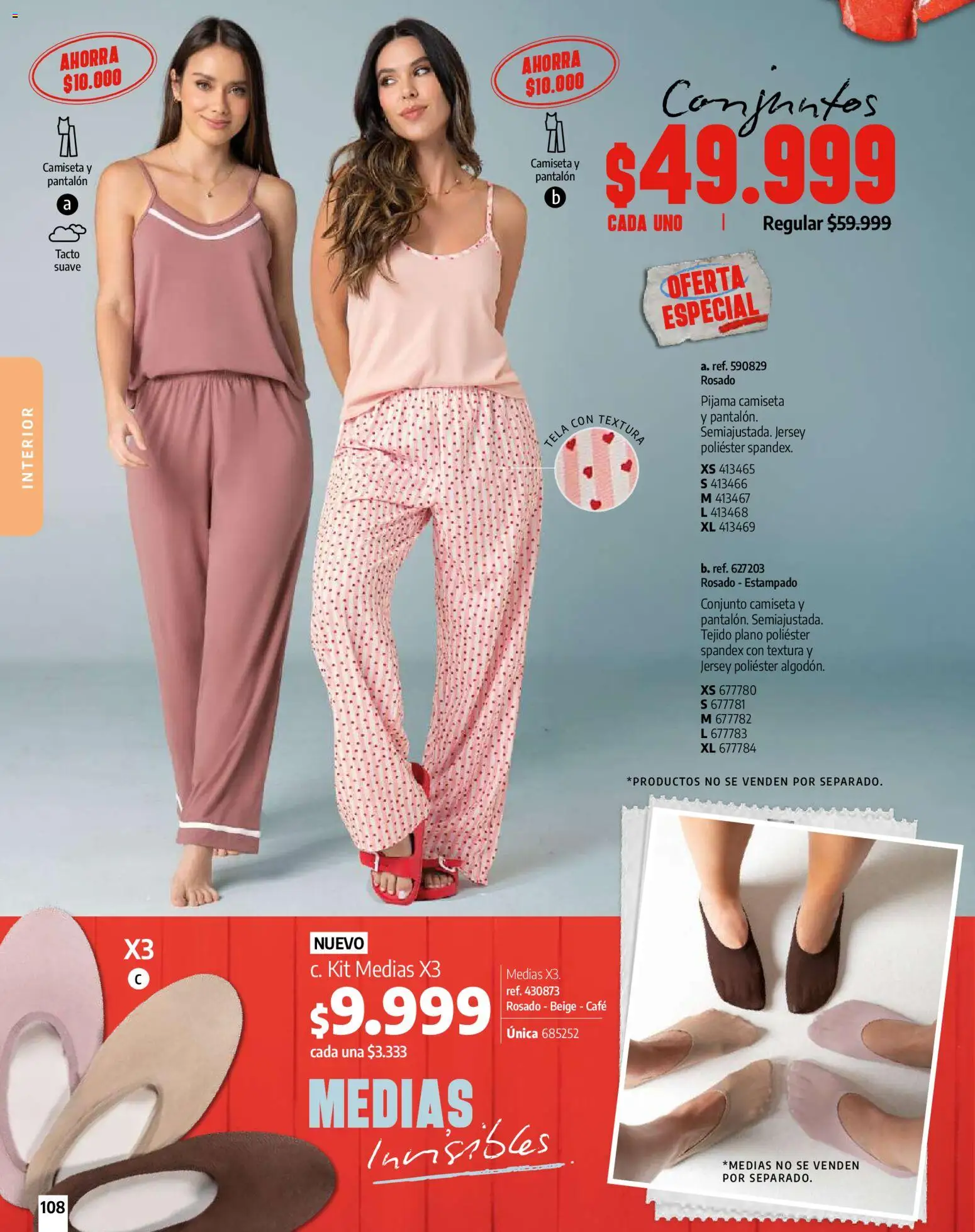 Pacifika revista - valida desde el 01.01.2026 | Página: 108 | Productos: Camiseta, Medias, Pijama, Café