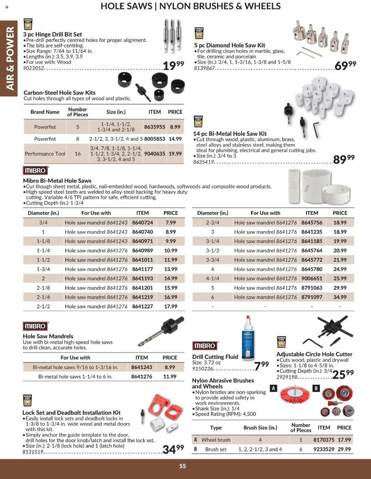 Princess Auto flyer valid from 16.04.2025 | Page: 61 | Products: PC, Cutter, Brush