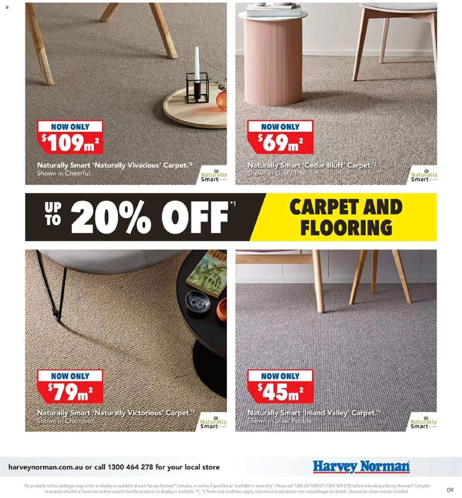 Harvey Norman catalogue - valid from 24.12.2025 | Page: 9 | Products: Carpet, Flooring, Accessories