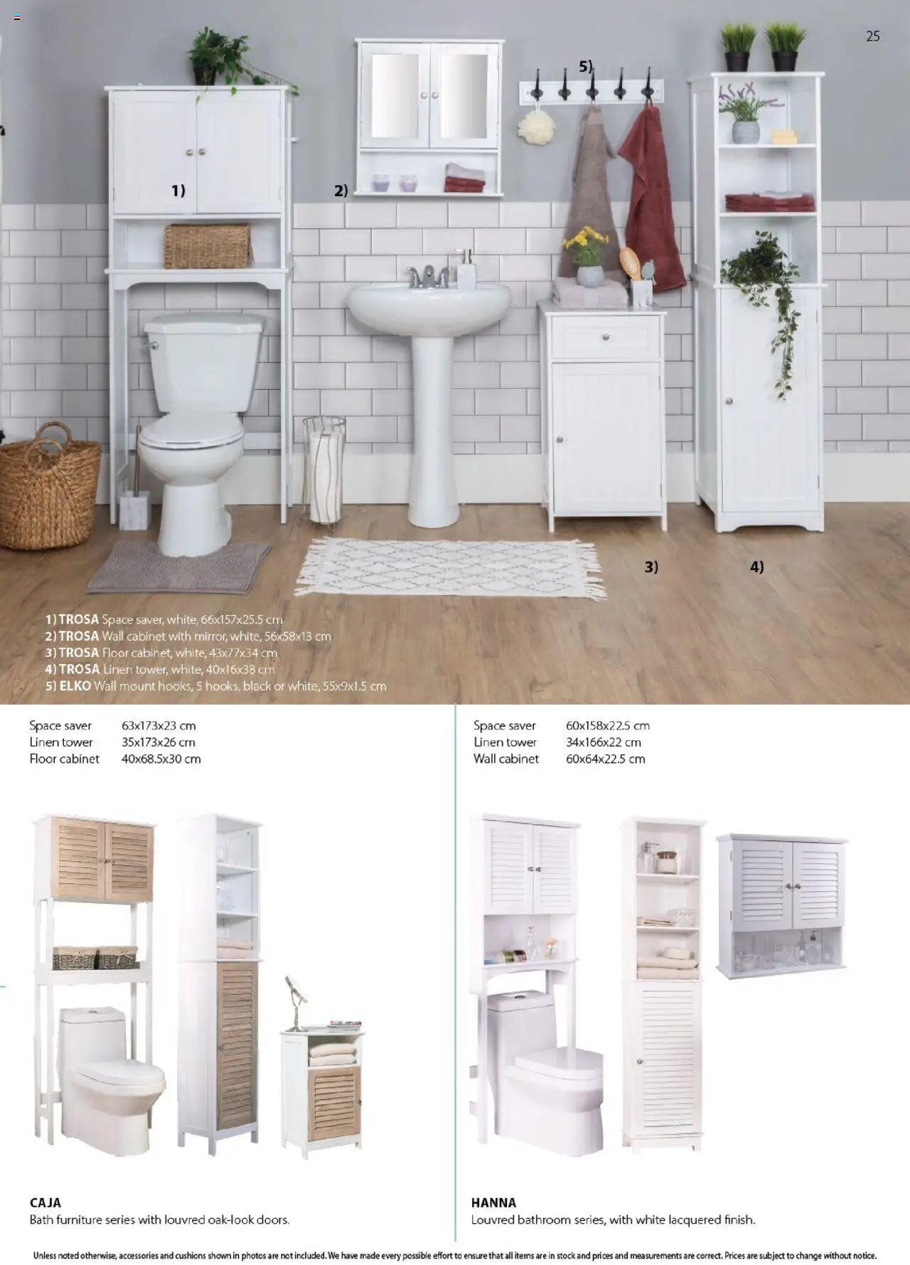 JYSK flyer valid from 14.08.2025 | Page: 25 | Products: Cabinet, Bath