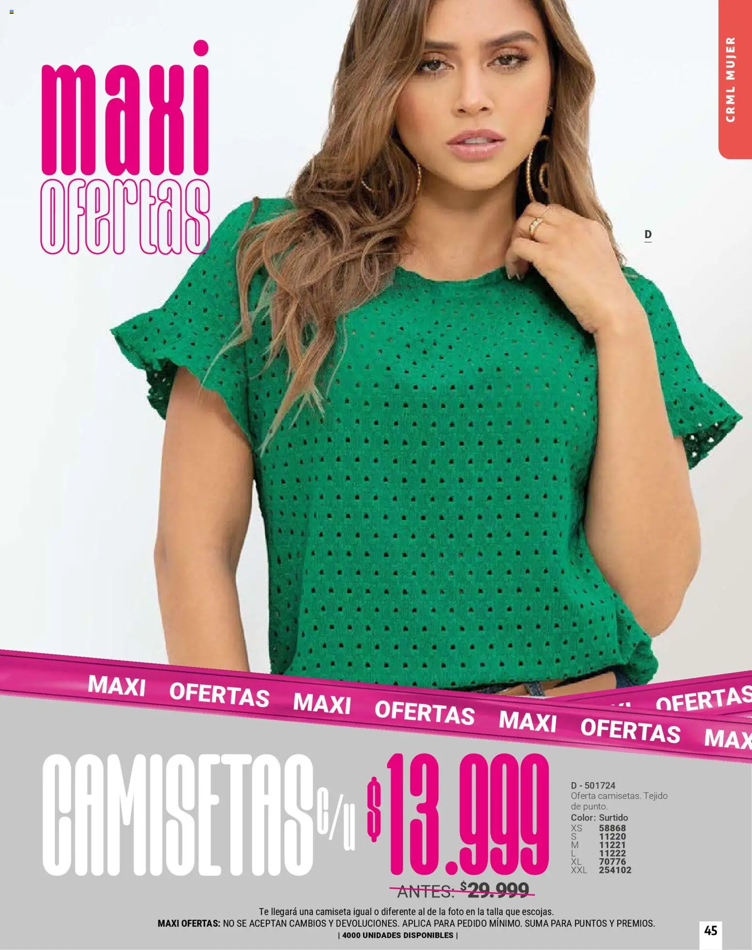 Carmel revista - valida desde el 01.02.2026 | Página: 45 | Productos: Té, Camiseta
