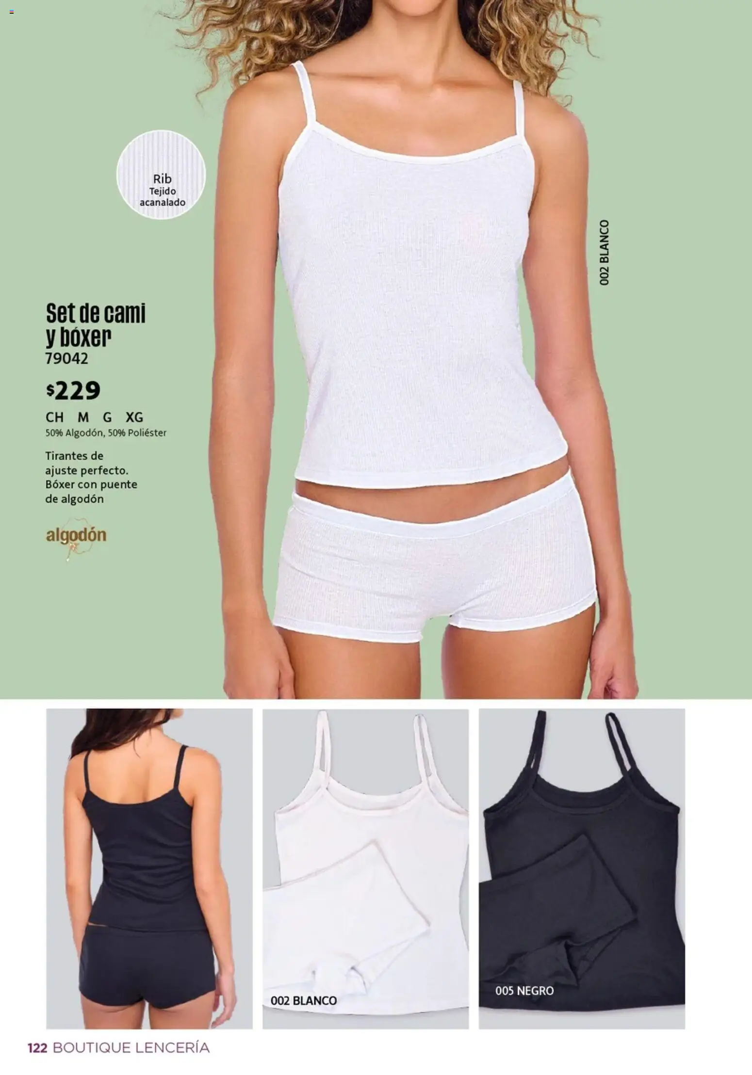 Nuevas ofertas de Ilusión válidas en toda la República Mexicana desde el 01.04.2026. ¡Encuentra las mejores ofertas en Ilusión catálogo Primavera! | Página: 126 | Productos: Algodón, Tirantes, Lenceria