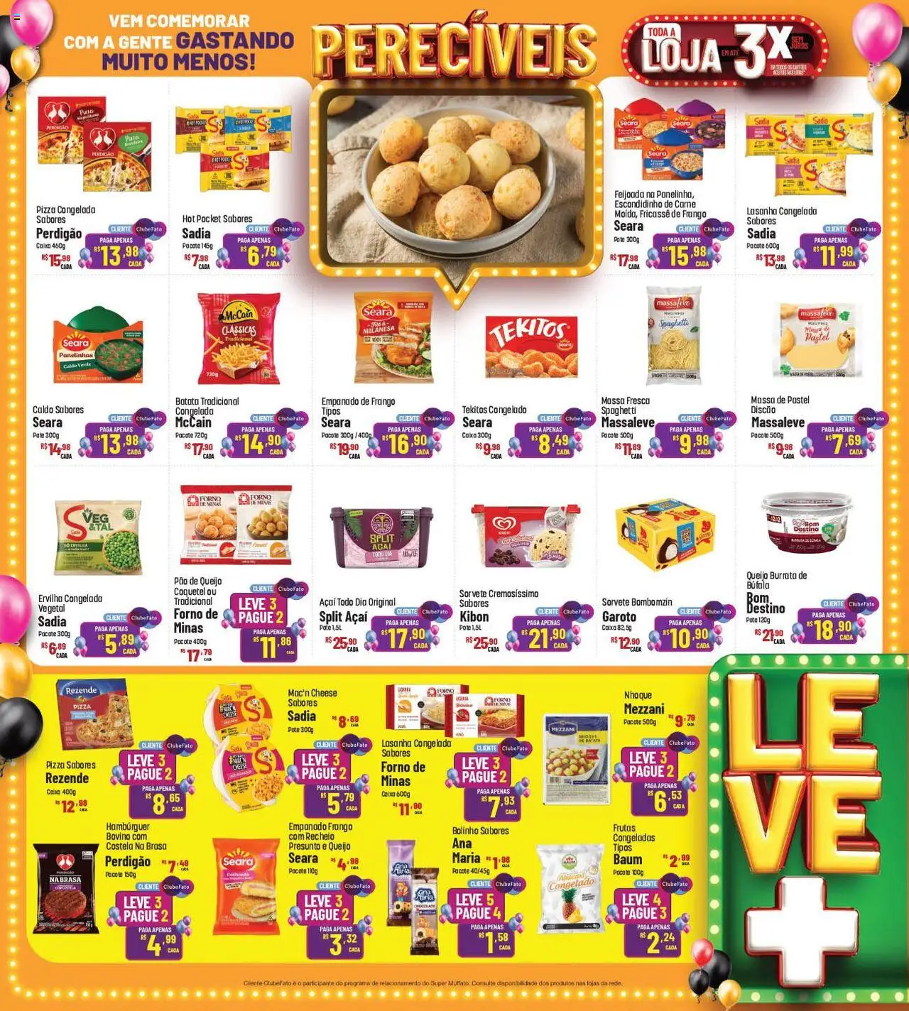 Super Muffato Folheto - válido de 12.08.2025 | Página: 16 | Produtos: Carne, Abacaxi, Pão de queijo, Açaí