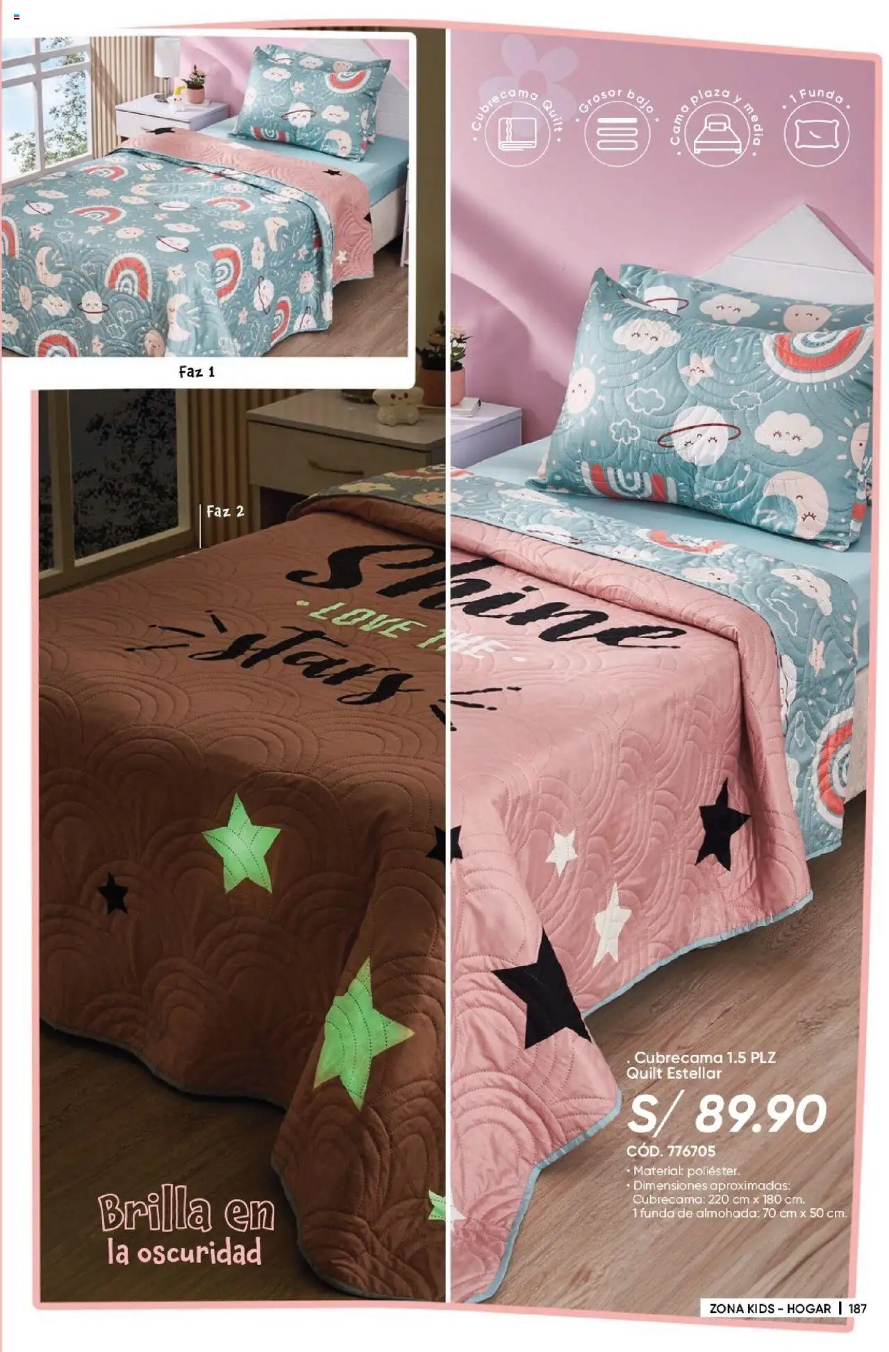 Catálogo Azzorti válido desde 28.05.2025 | Página: 189 | Productos: Cama, Almohada