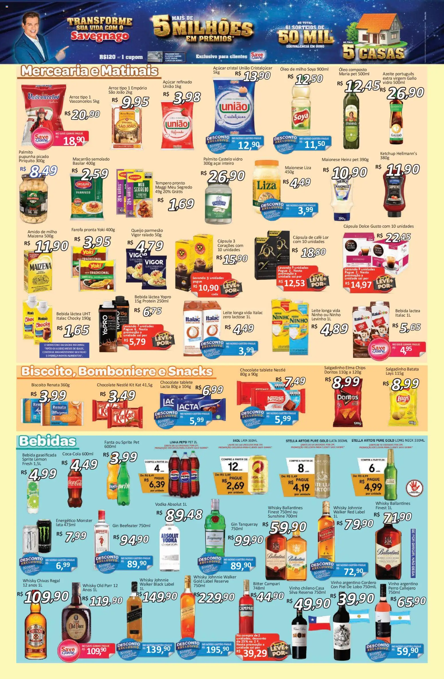 Savegnago Folheto - válido de 28.11.2025 | Página: 3 | Produtos: Energético, Cola, Óleo, Gin