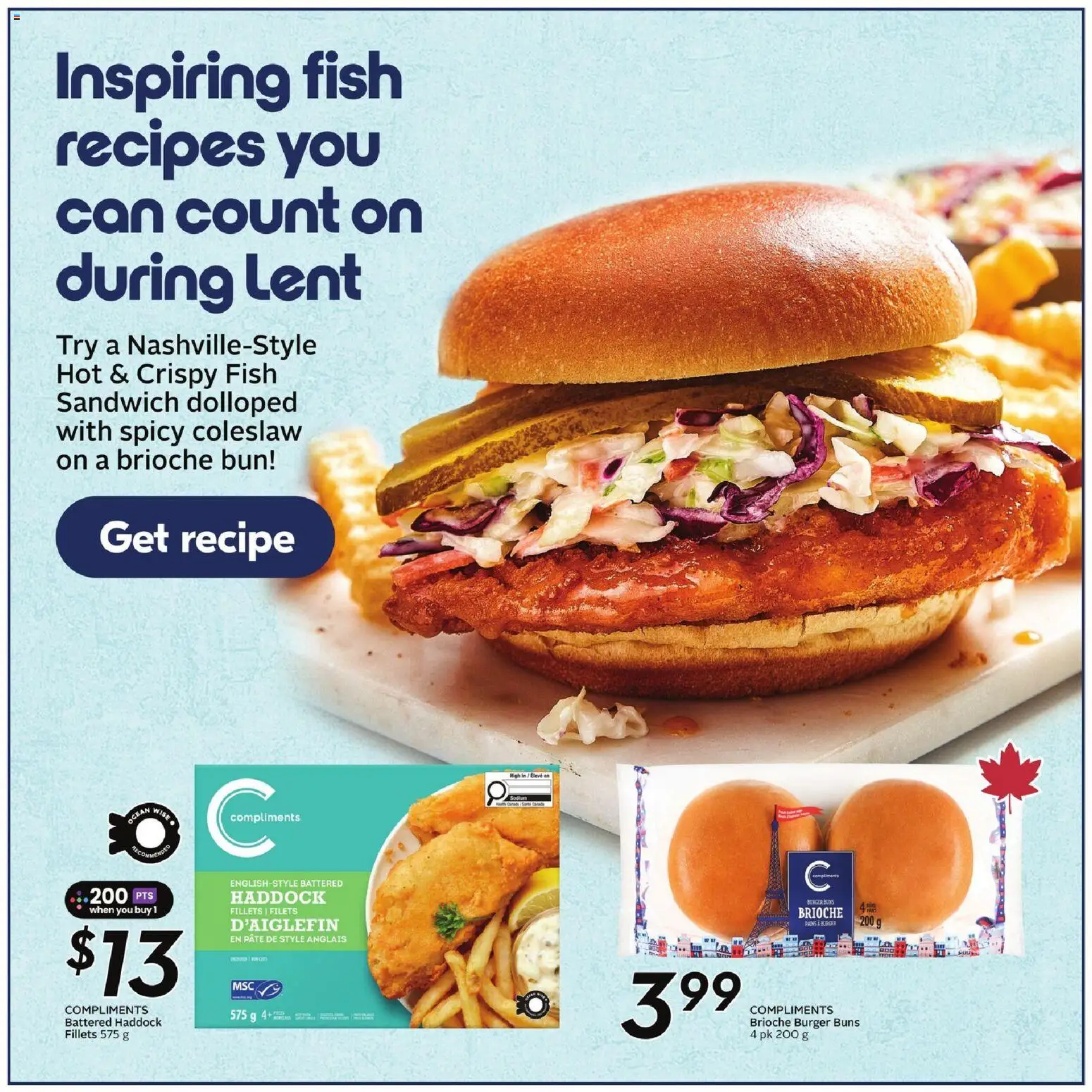 Sobeys flyer valid from 12.03.2026 | Page: 18 | Products: Fish