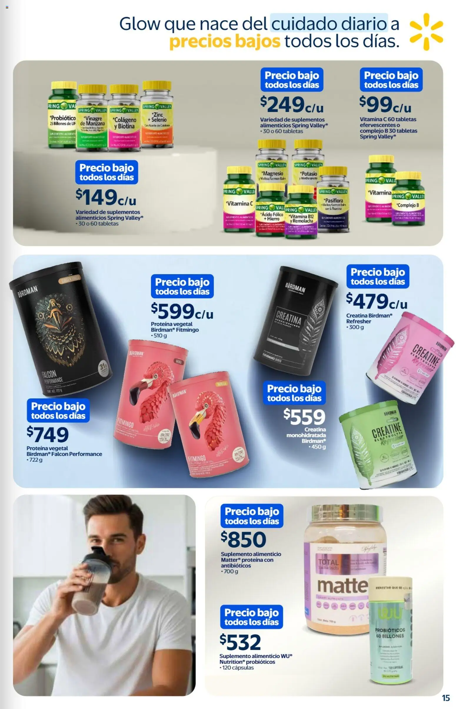 Nuevas ofertas de Walmart válidas en toda la República Mexicana desde el 13.03.2026. ¡Encuentra las mejores ofertas en Walmart folleto Belleza natural a precios bajos! | Página: 15 | Productos: Manzana