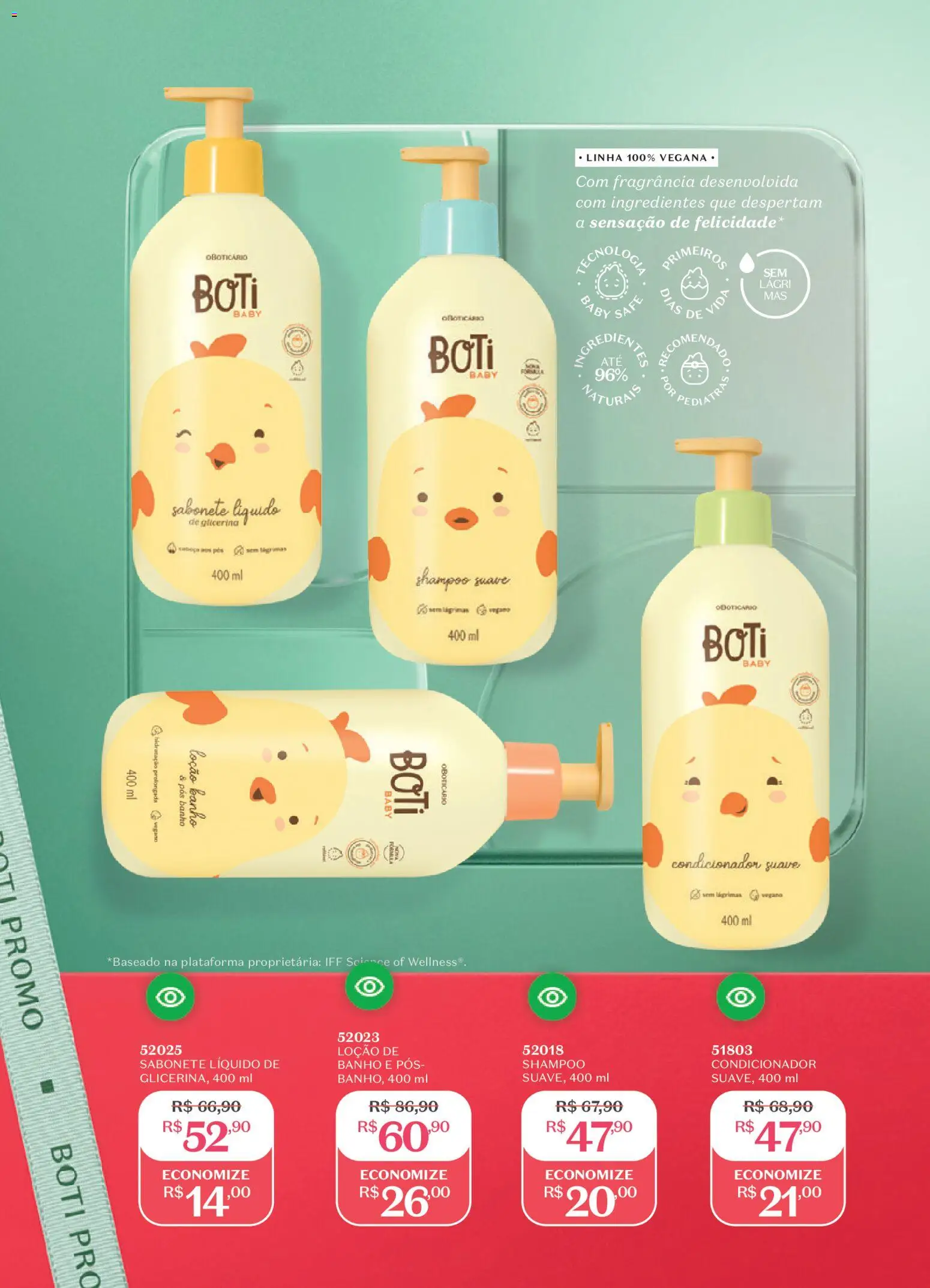 O Boticário Folheto - válido de 26.12.2025 | Página: 98 | Produtos: Shampoo, Fragrância, Condicionador, Sabonete líquido