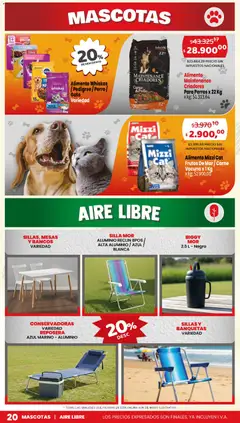 Vista previa Makro ofertas válido desde el 02.01.2026 | Página: 20 | Productos: Reposera, Silla, Pescado