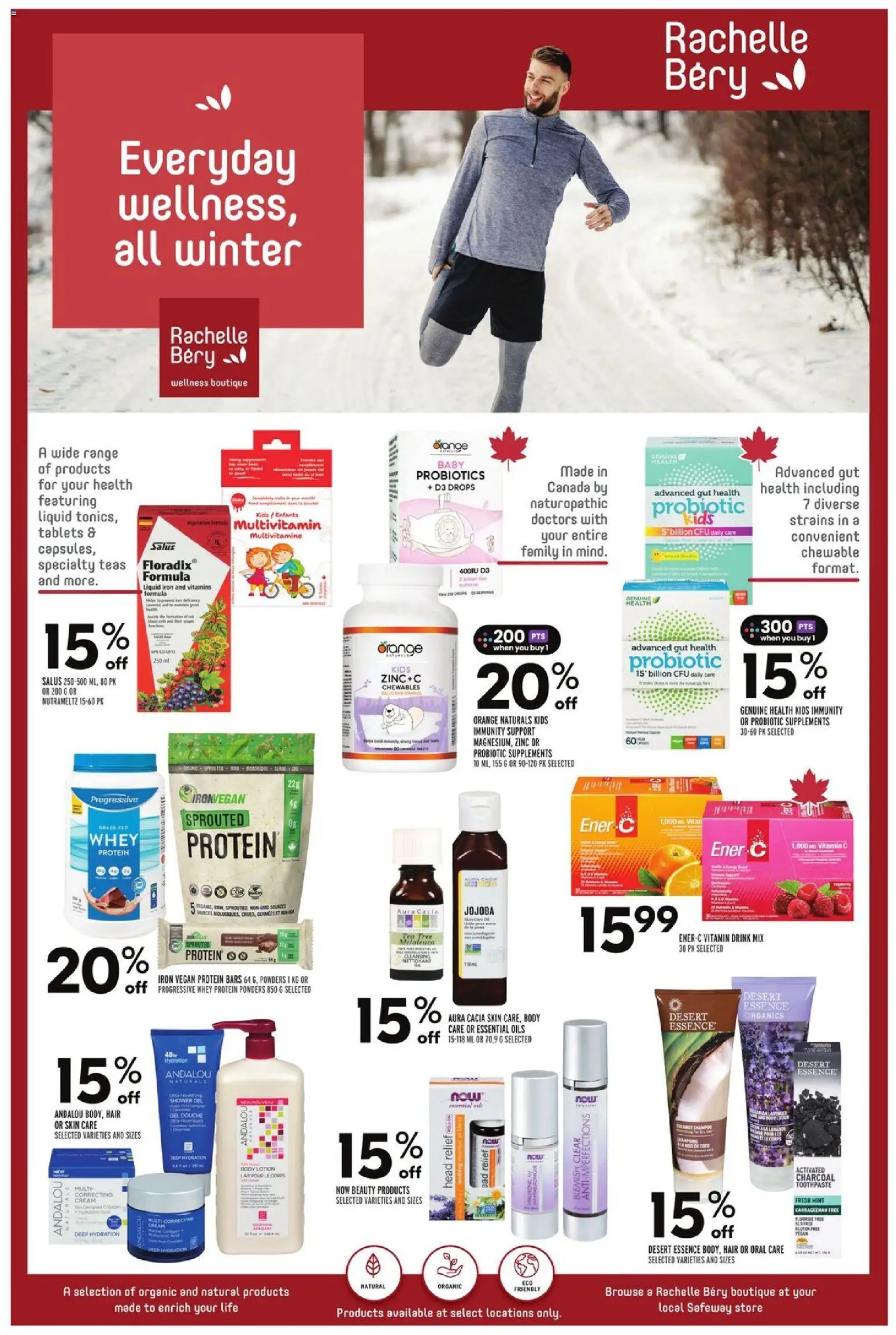 Safeway flyer valid from 12.02.2026 | Page: 24 | Products: Shampoo, Body lotion, Shower, Oil