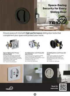 Preview of Mitre 10 Door & Door Furniture E-selection Guide 2025 - valid from 05.02.2026 | Page: 20 | Products: Decor, Door