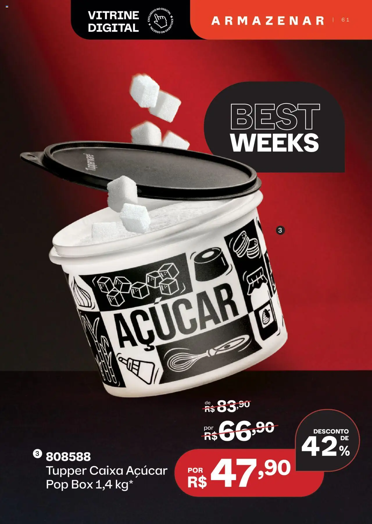Tupperware Folheto - válido de 01.11.2025 | Página: 63 | Produtos: Caixa, Açúcar