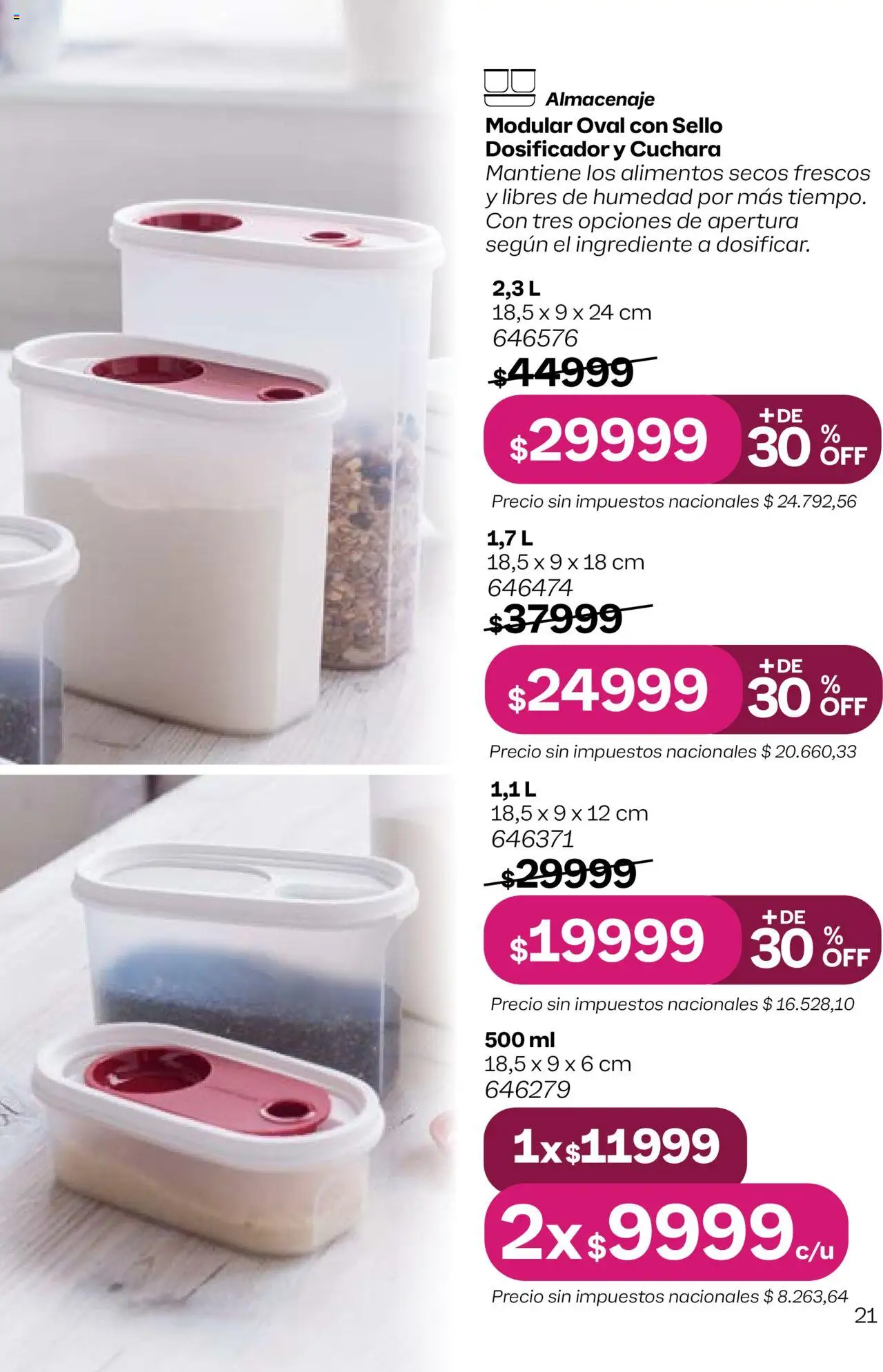 Tupperware Folleto │ válido desde el 11.08.2025 | Página: 22 | Productos: Modular, Cuchara