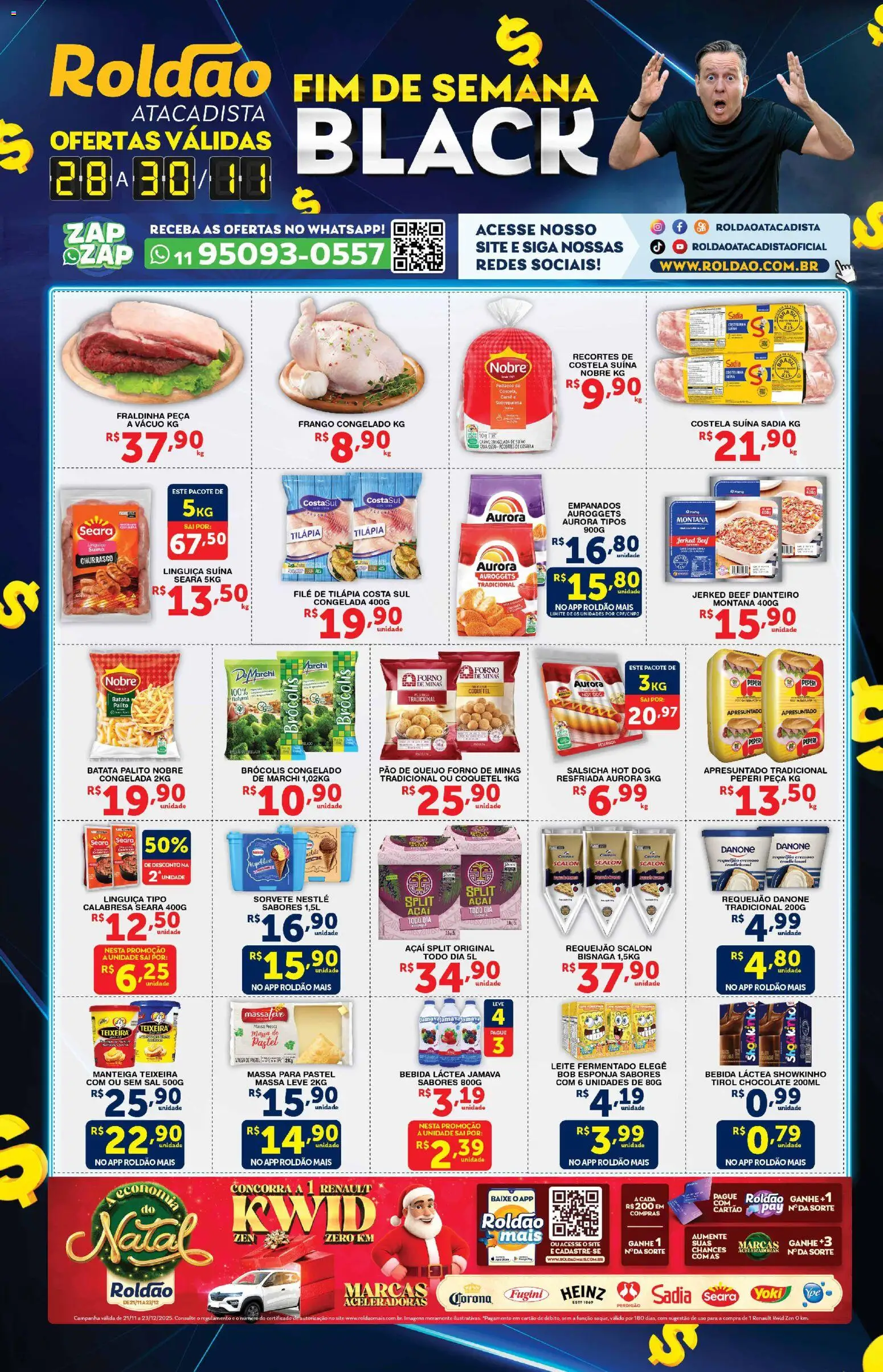 Roldão Folheto - válido de 28.11.2025 | Página: 2 | Produtos: Forno, Tilápia, Massa, Bebida