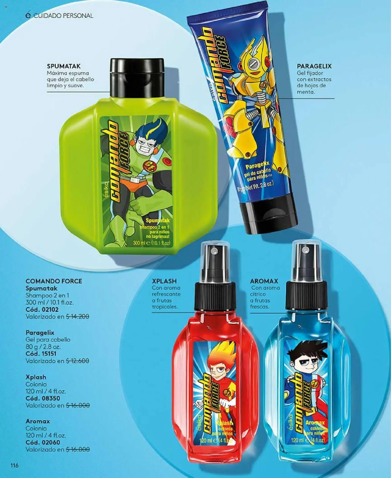 Catálogo Ésika Campaña 18 │ válido desde el 01.12.2025 | Página: 128 | Productos: Fijador, Espuma, Shampoo