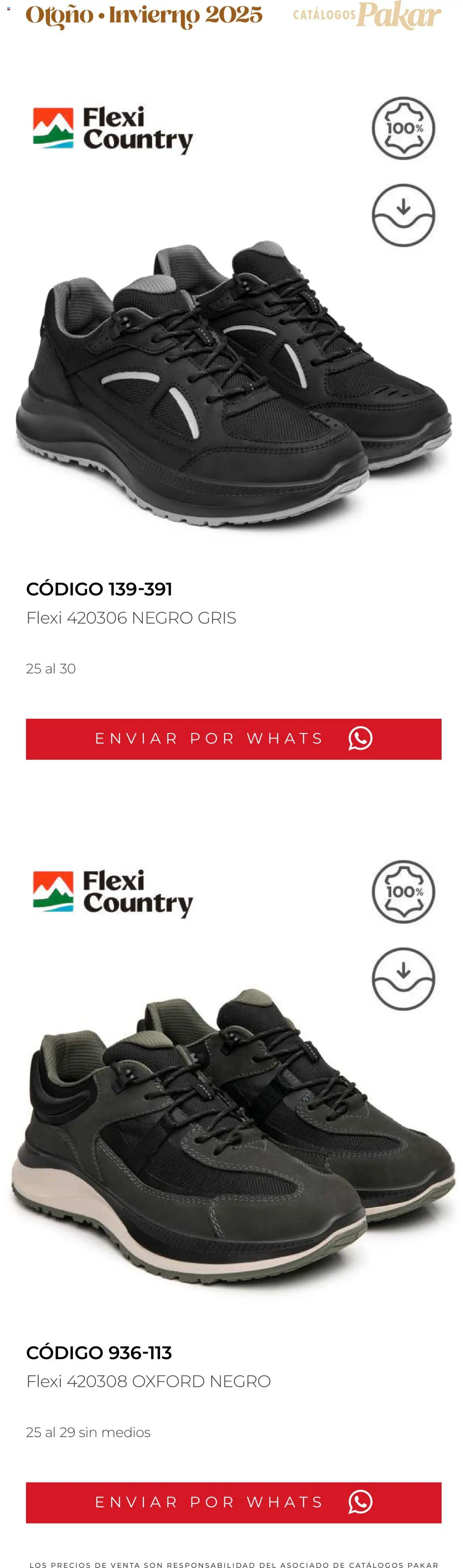 Nuevas ofertas de SC Pakar válidas en toda la República Mexicana desde el 10.10.2025. ¡Encuentra las mejores ofertas en SC Pakar - Catálogo Flexi otoño / invierno! | Página: 283