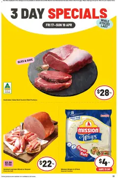 Preview of IGA 3 Day Specials WA - valid from 17.04.2026