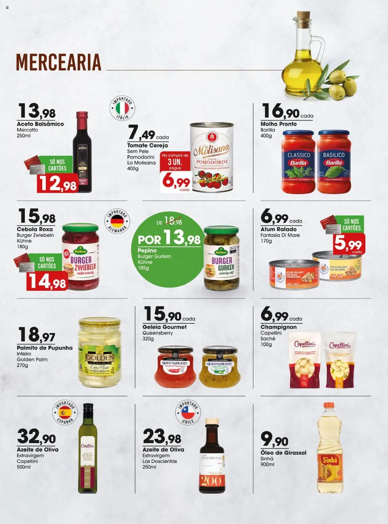 Zaffari Folheto - válido de 09.09.2025 | Página: 3 | Produtos: Cereja, Fantasia, Geleia, Champignon
