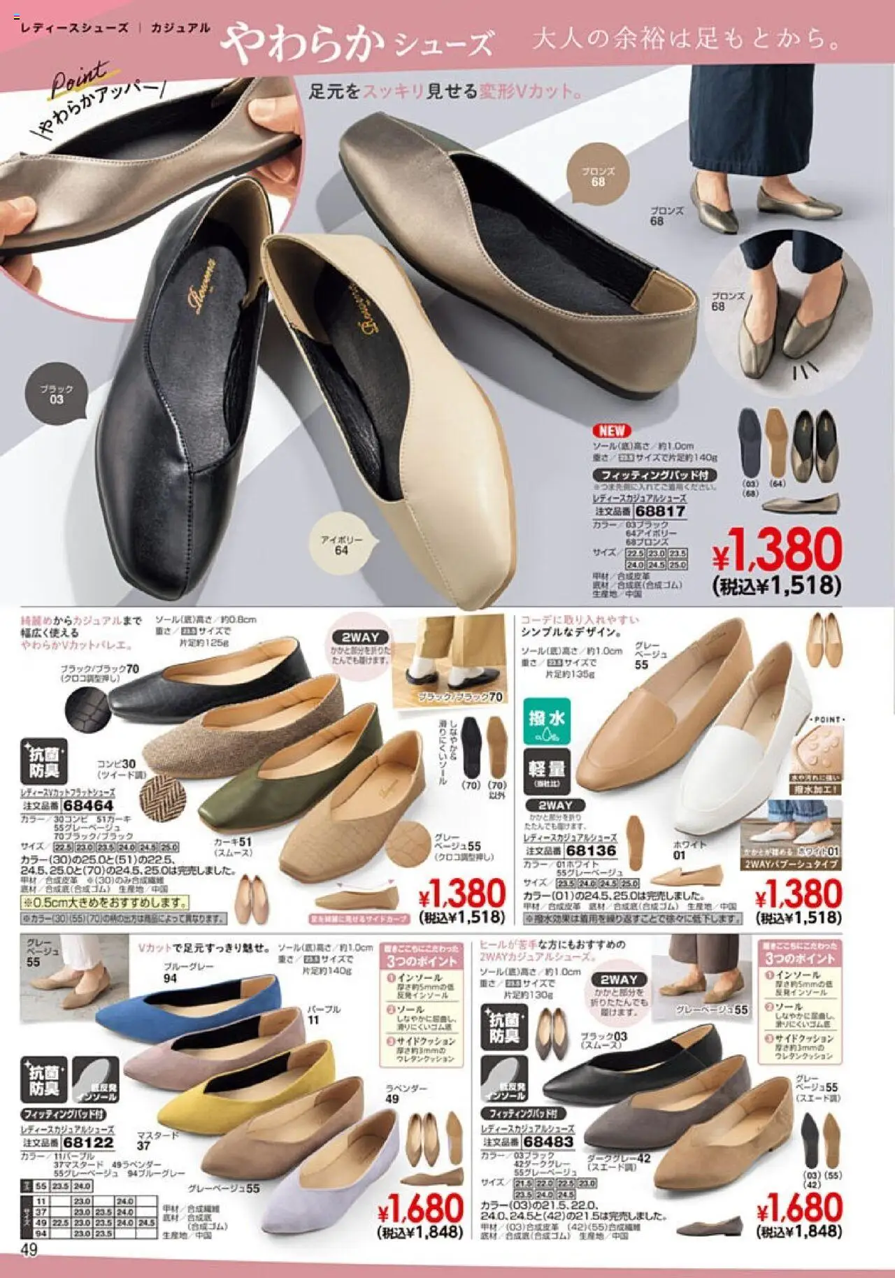 {H1} | ページ: 50 | 製品: インソール