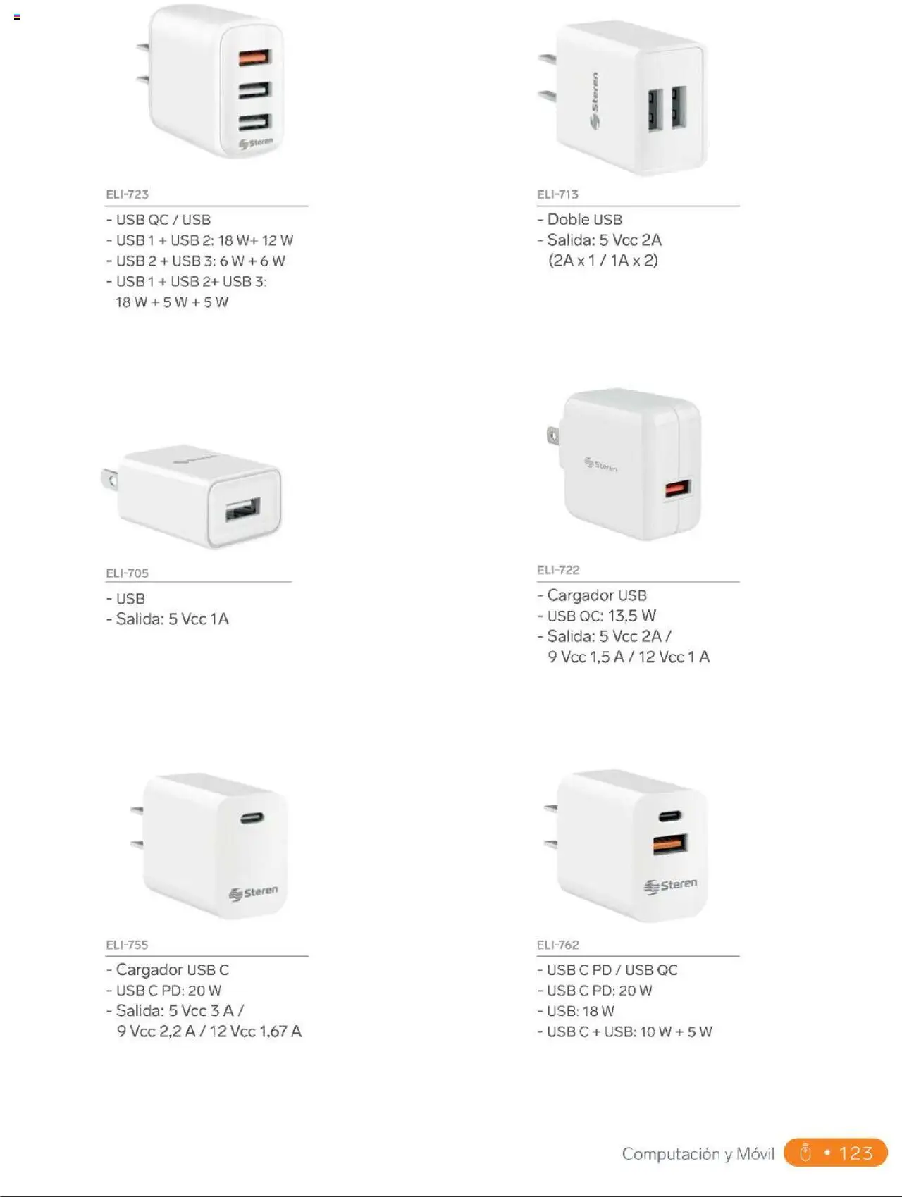 Nuevas ofertas de Steren válidas en toda la República Mexicana desde el 01.01.2025. ¡Encuentra las mejores ofertas en Steren catálogo! | Página: 141 | Productos: Usb, Movil, Cargador