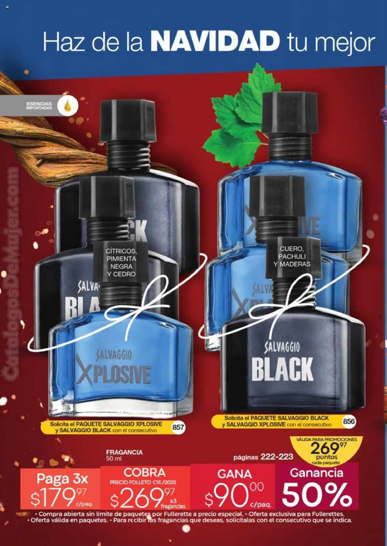 Nuevas ofertas de Fuller válidas en toda la República Mexicana desde el 29.10.2025. ¡Encuentra las mejores ofertas en Fuller - Revista Gana Más C15! | Página: 26 | Productos: Pimienta, Esencias, Fragancia