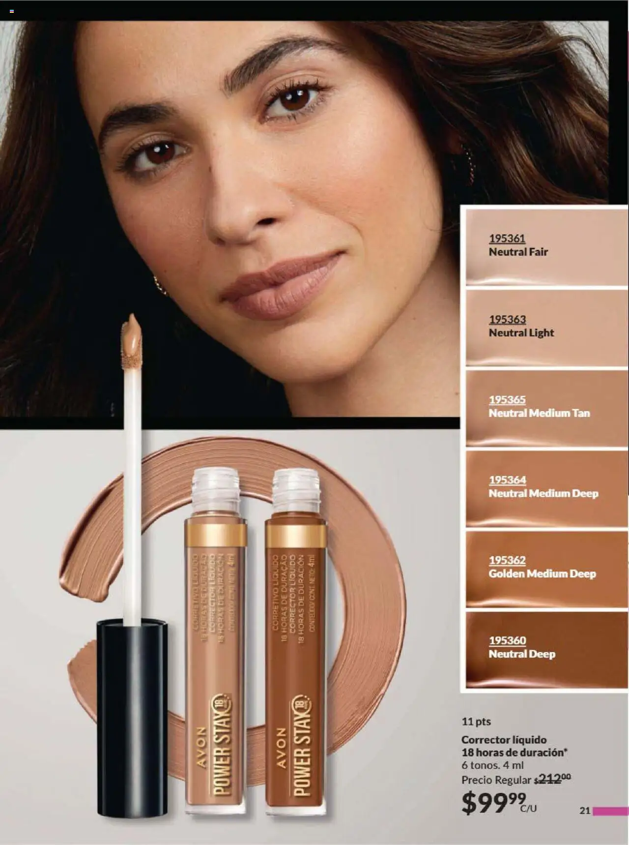 Nuevas ofertas de AVON válidas en toda la República Mexicana desde el 09.08.2025. ¡Encuentra las mejores ofertas en AVON - Campaña 13 2025! | Página: 28 | Productos: Corrector
