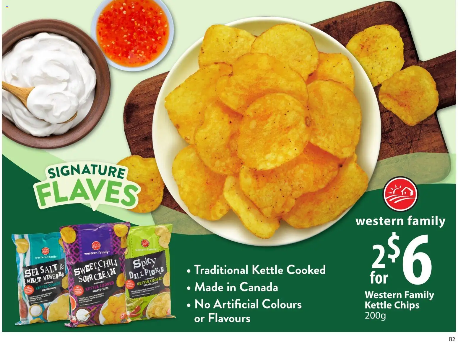Save on foods flyer valid from 23.10.2025 | Page: 18 | Products: Sour cream, Chips, Cream, Kettle