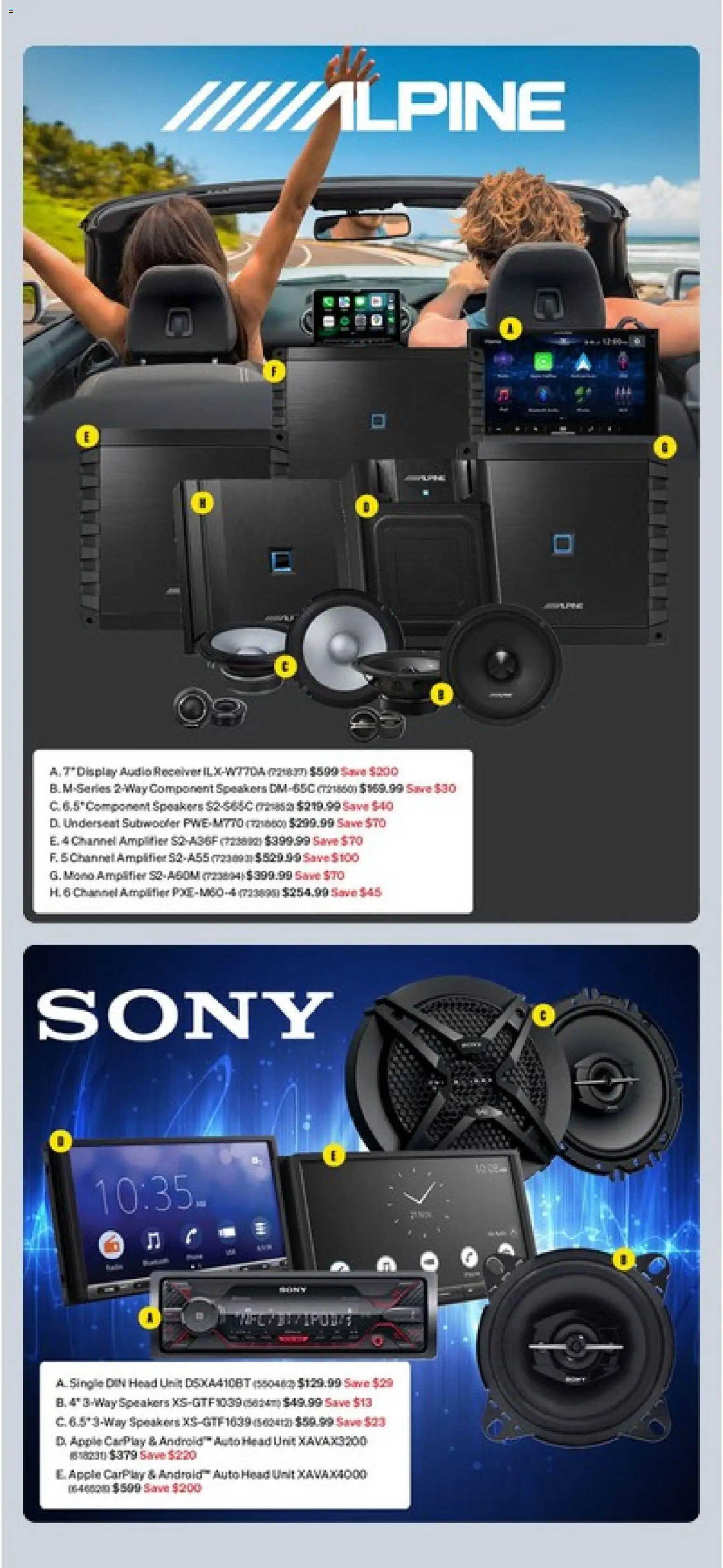 Supercheap Auto catalogue - valid from 19.03.2026 | Page: 25 | Products: Saw, Amplifier, Audio