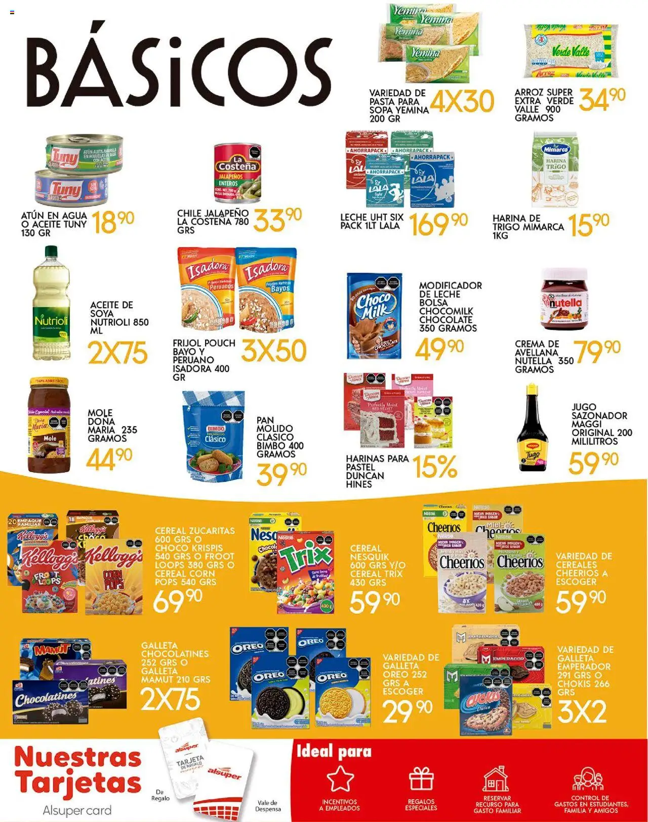 Nuevas ofertas de Alsuper válidas en toda la República Mexicana desde el 26.09.2025. ¡Encuentra las mejores ofertas en Alsuper folleto! | Página: 6 | Productos: Pan molido, Agua, Pastel, Chocolate